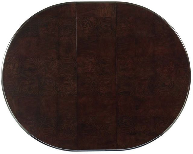 Mazin Furniture Savion Espresso Round Dining Table-1