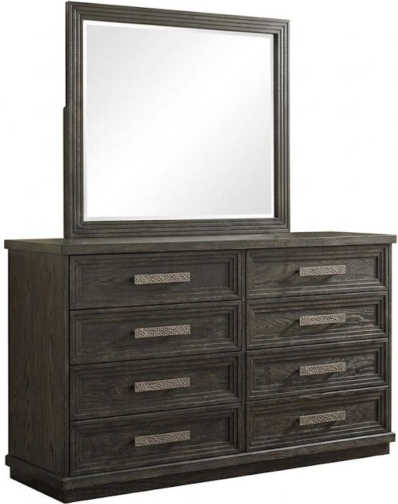 Elements International Avalanche Charcoal Dresser-2