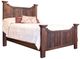 International Furniture Direct Madeira Brown California King Panel Bed-0