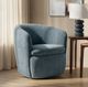Signature Design by Ashley® Leemont Mist Swivel Accent Chair-1