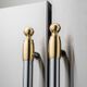 Bertazzoni Collezione Metalli Gold Décor Set-0
