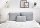 BEDGEAR® Flow Performance® Gray Soft Travel Pillow-1