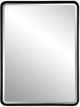Uttermost® Crofton Satin Black Large Mirror-0