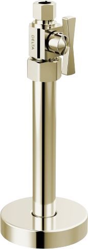 Delta Polished Nickel Stop Valve-0