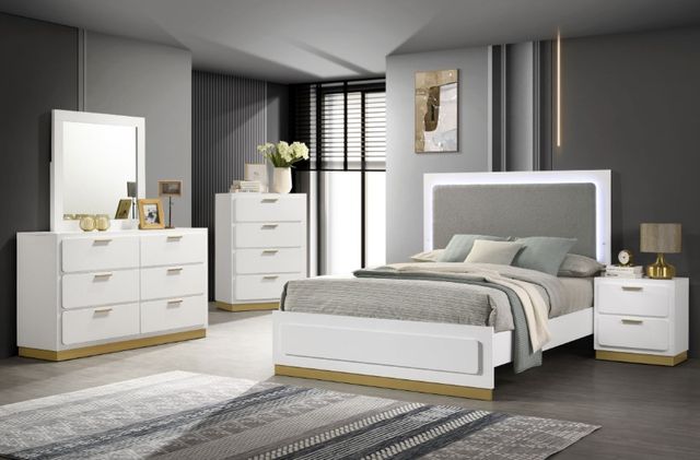 Coaster® Caraway White Dresser Mirror-3