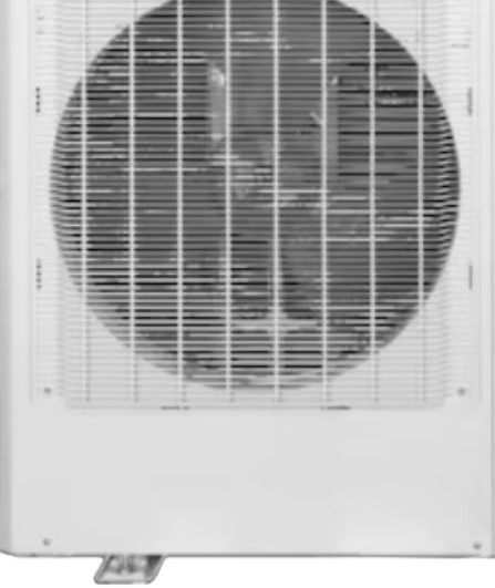 Frigidaire® White Outdoor Ductless Split Air Conditioner with Heat Pump 34,400-1
