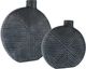 Uttermost® Viewpoint 2-Piece Aged Black Vase Set-2