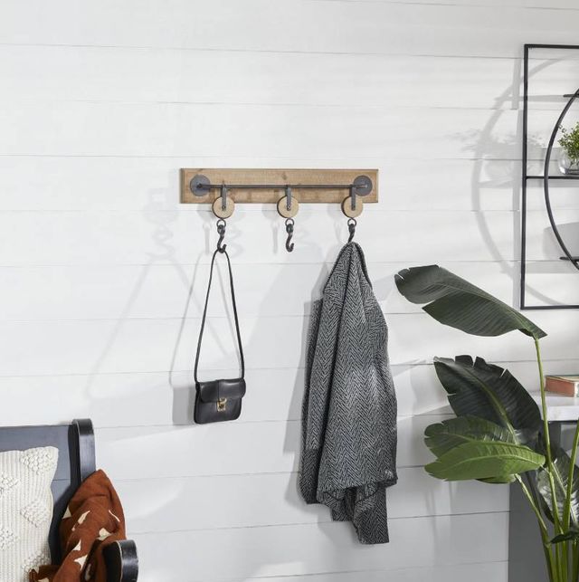Deco Marche Brown 3-Hanger Wall Hook-4