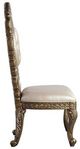 ACME Furniture Constantine 2-Piece Brown/Gold Side Chair Set-3