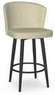 Amisco Customizable Benson Swivel Counter Stool-0