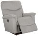 La-Z-Boy® James Powder Power Rocking Recliner with Headrest and Lumbar-3