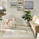 Nourison Home™ Dekor Ivory/Taupe 5'x7' Style 1 Area Rug-1