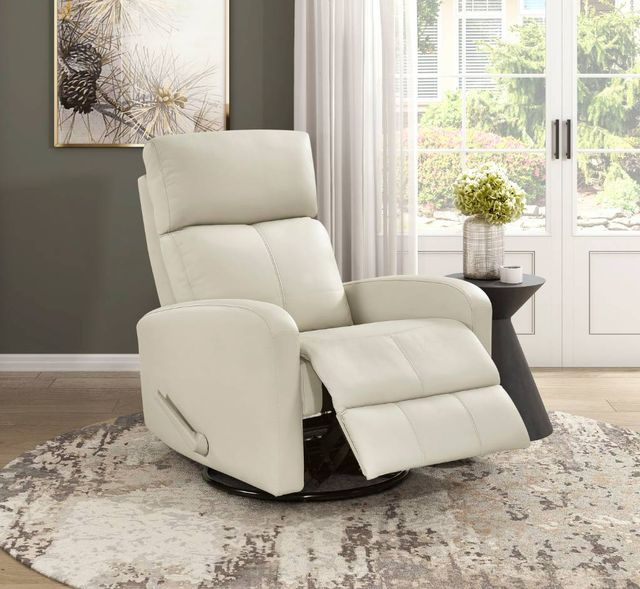 Homelegance® Sorrento Beige Manual Swivel Glider Recliner-1