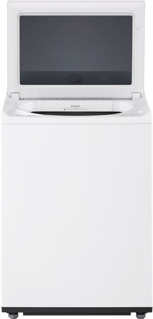 LG White Top Load Washer & Electric Dryer Laundry Pair-3