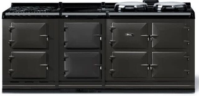 AGA™ eR7 Classic Cast Iron 83" Pewter Pro Style Dual Fuel Range-0