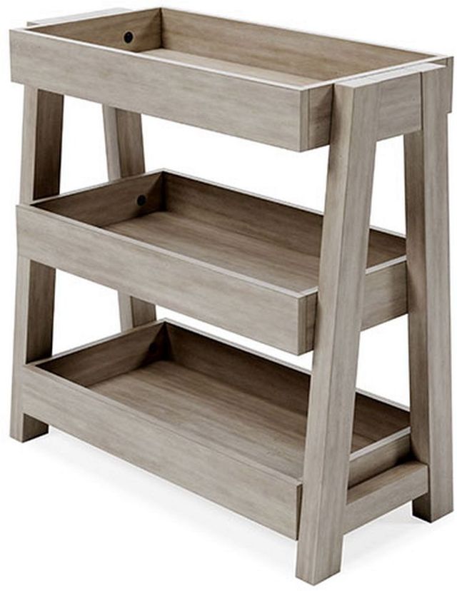 Signature Design by Ashley® Blariden Light Tan Shelf Accent Table-3