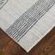 Feizy Whitton Ivory/Black 5'x8' Area Rug-2
