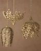 Currey & Company Tiptur Coco Cream/Natural Pendant-5