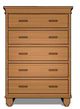 Daniel's Amish® Customizable Cottage 38" 5-Drawer Chest-0