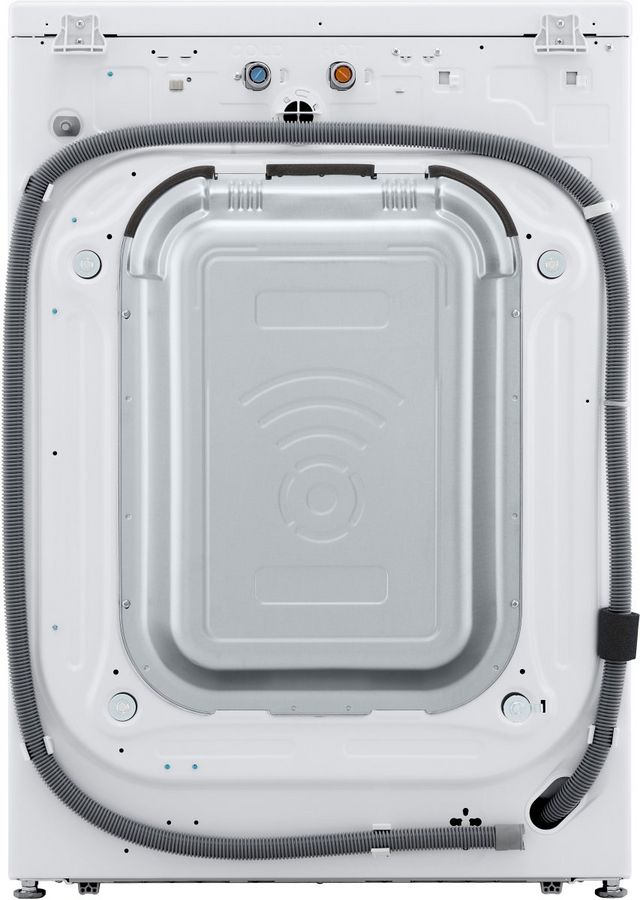 LG White Front Load Laundry Pair-16