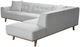 Primo International™ Durant Gray Right-Facing Sectional Sofa-3