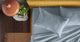 Tempur-Pedic® TEMPUR-Adapt® Luxe 3-Piece Sleepy Blue Egyptian Cotton Twin XL Sheet Set-2