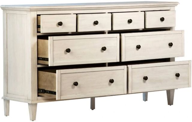 Dovetail Furniture Lugano Whitewash Dresser-2