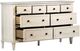 Dovetail Furniture Lugano Whitewash Dresser-2