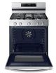 Samsung 30" Fingerprint Resistant Stainless Steel Freestanding Gas Range-3