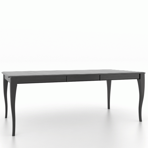 Canadel Customizable Gourmet 82" VC Base Dining Table with One Removable Leaf-3