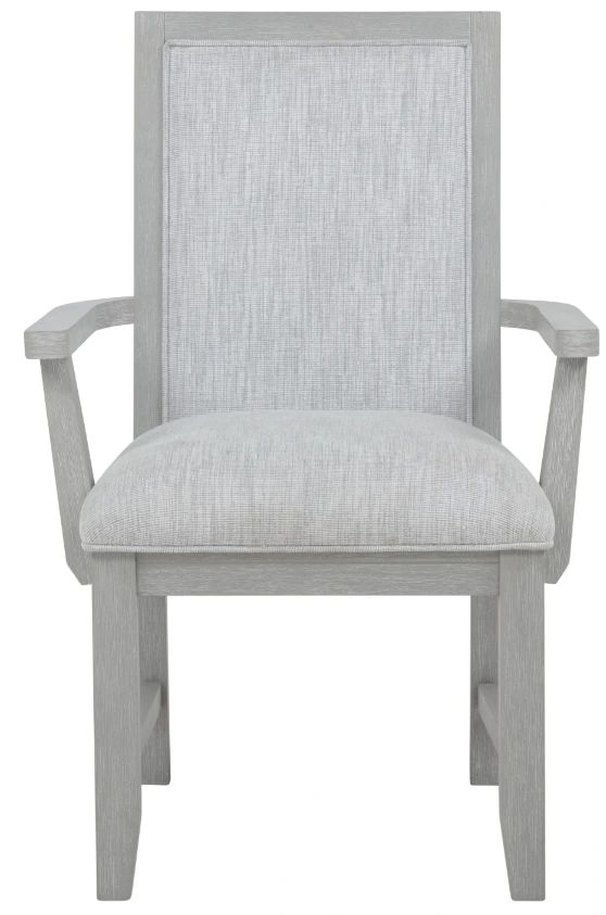 New Classic® Home Furnishings Fiona Mist Gray Dining Arm Chair-2