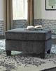 Signature Design by Ashley® Abinger Smoke Ottoman-4