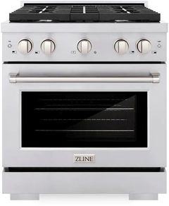 ZLINE 30" Stainless Steel Pro Style Gas Range