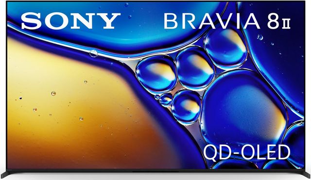 Sony® BRAVIA 8 II 65” 4K Ultra HD QD-OLED Smart TV-0