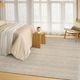 Nourison Home™ Pure Rows Gray/Ivory 5'x7' Area Rug-2
