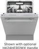 Bertazzoni 24" Fingerprint Resistant Stainless Steel Top Control Built In Dishwasher-4