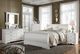 Signature Design by Ashley® Anarasia 2-Piece White Queen Sleigh Bed Set-4