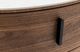 VIG Furniture Modrest Chelton Brown/White Oval Nightstand-2