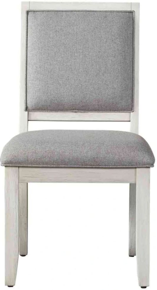 Steve Silver Co. Canova Gray/Weathered White Side Chair-2