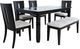Jofran Inc. Urban Icon 6-Piece Black Dining Set-0