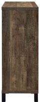 Coaster® Arlington Rustic Oak Bar Cabinet with Sliding Door-3