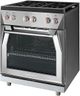 Forza™ 30" Stainless Steel Pro Style Natural Gas Range-1