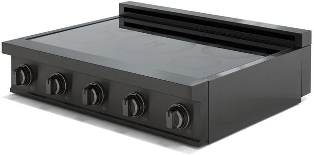 Induction Hardware 36" Black Stainless Steel Induction Rangetop-2