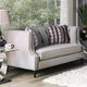 Furniture of America® Tegan Gray Loveseat-0