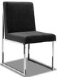 Mazin Furniture Amorra Black/Chrome Side Dining Chair-0