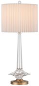 Currey & Company Anton Antique Brass/Clear Table Lamp-0