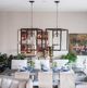 A & B Home Karlin Bronze Medium Chandelier-4