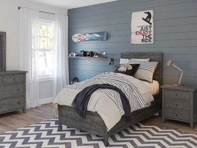 Jofran Inc. Maxton Stone Queen Panel Bed-1