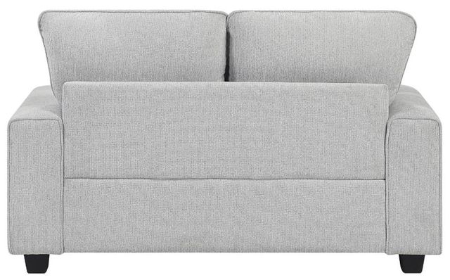 Homelegance® Sarah Stone Gray Loveseat-4