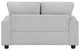 Homelegance® Sarah Stone Gray Loveseat-4